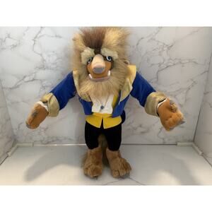Beauty and the Beast - The Beast Plush Stuffed 14" Doll, Mattel, 1992 Vintage,